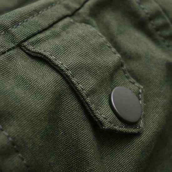 Lambretta Heren Sherpa gevoerde Parka (Kaki Groen) - Image 5