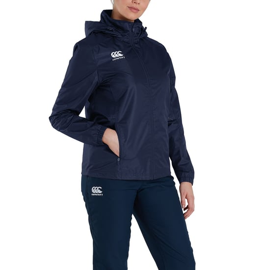 Canterbury Dames/Dames Club Vaposhield Waterdicht Jasje met volledige rits (Marine) - Image 3