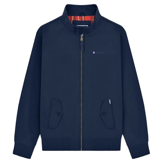 Lambretta Harrington heren douchebestendig jack (Marine) - Image 1