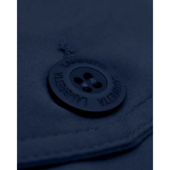 Lambretta Harrington heren douchebestendig jack (Marine) - Image 5