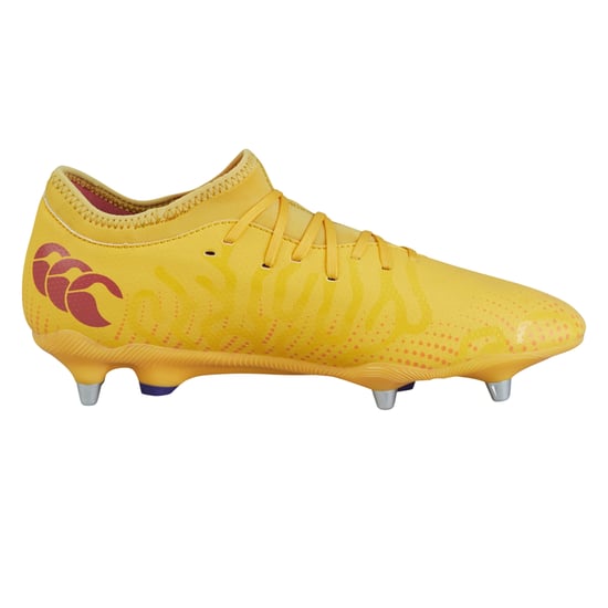Canterbury Unisex Adult Speed Infinite Team Soft Ground Rugbyschoenen (Ambergeel/Oranje verliefd/Marsrood) - Image 2