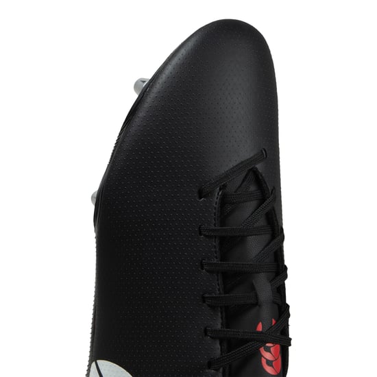 Canterbury Unisex Adult Speed Raze Zachte Grond Rugbyschoenen (Zwart, Wit) - Image 6