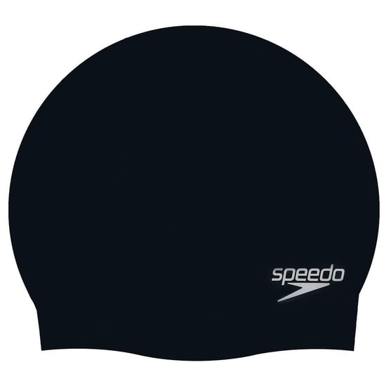 Speedo Unisex Adult 3D Silicone Swim Cap voor volwassenen (Zwart) - Image 1