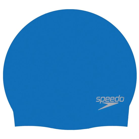 Speedo Unisex Adult 3D Silicone Swim Cap voor volwassenen (Blauw) - Image 1
