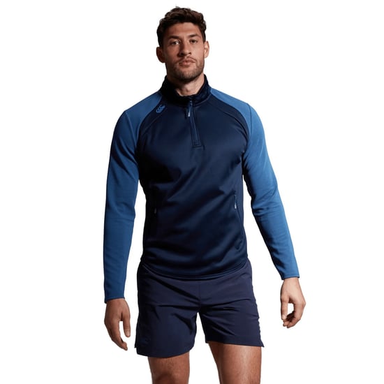 Canterbury Unisex Elite Quarter Zip Pullover voor volwassenen (Marine) - Image 3