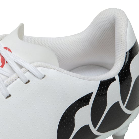 Canterbury Unisex Adult Speed Raze Zachte Grond Rugbyschoenen (Wit, Zwart, Rood) - Image 6