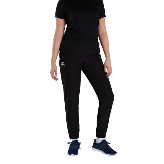 Canterbury Dames Club Effen Cuffed Tapered Joggingbroek (Zwart) - Image 5