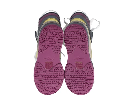 Isabel Marant Bresse Metallic Colorblock Hooggedragen Sneakers in Multicolor Leer - Image 6