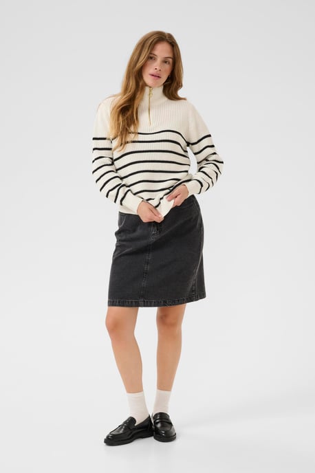 Pullover KAlioa Loose fit black offwhite - Image 2