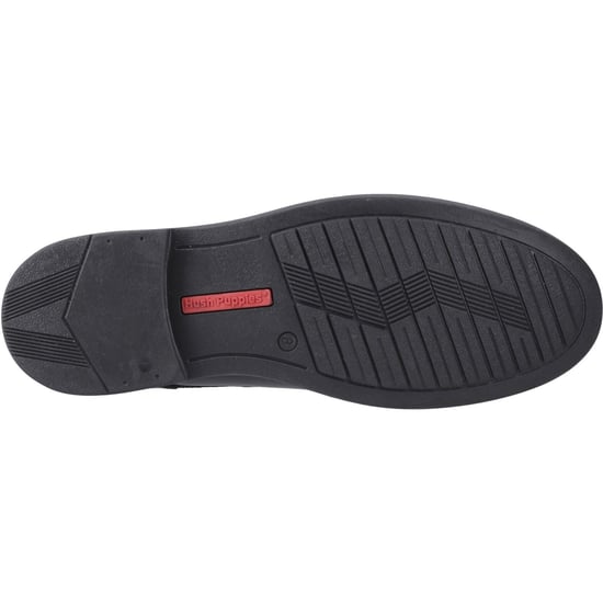 Hush Puppies Tim Monk Leren Zwarte Schoenen Voor Jongens - Image 3