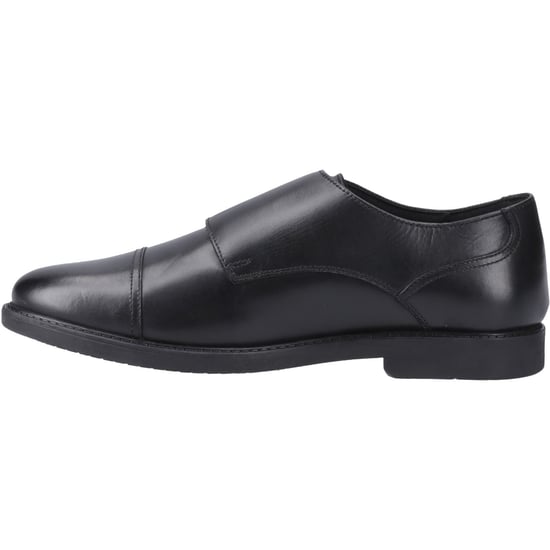 Hush Puppies Tim Monk Leren Zwarte Schoenen Voor Jongens - Image 4