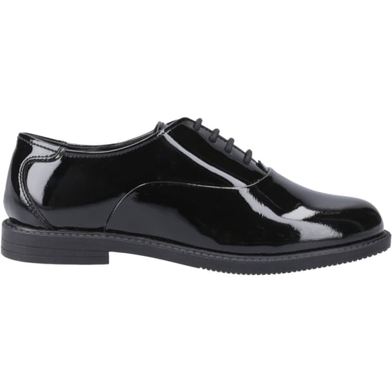 Hush Puppies Nellie Patent Meisjes Zwarte Oxford Schoenen Van Leer - Image 5