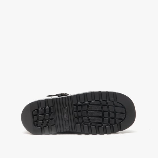 Hush Puppies Kerry Senior Meisjes Zwart Leren Schoenen - Image 3