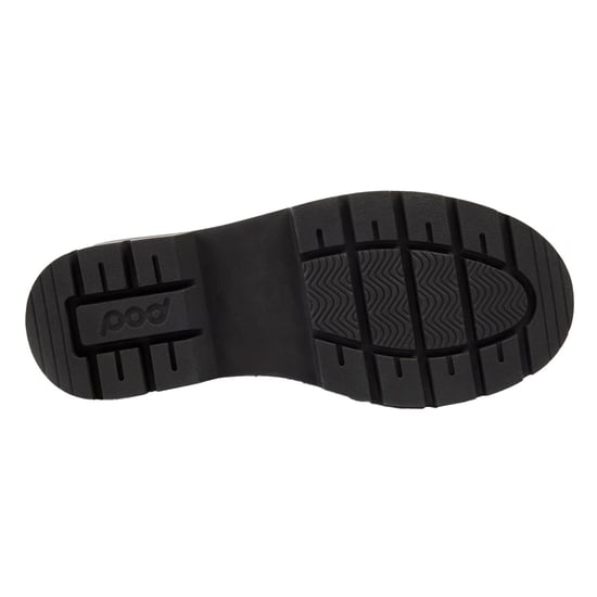 Pod Emilie Faux Leren Dames Zwarte Loafers - Image 3