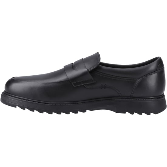 Hush Puppies Rocco Loafer Leer Jongens Zwarte Loafers - Image 4