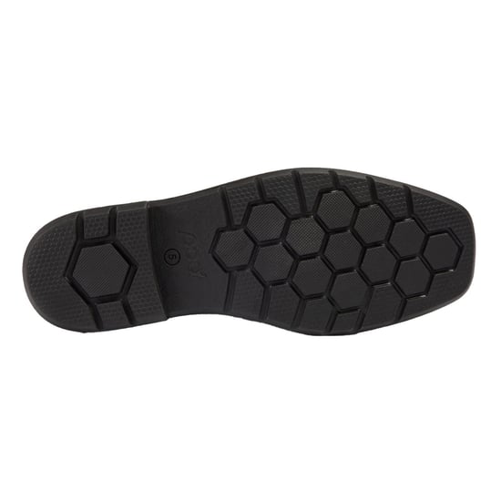 Pod Carpenter Leer Jongens Zwarte Loafers - Image 3