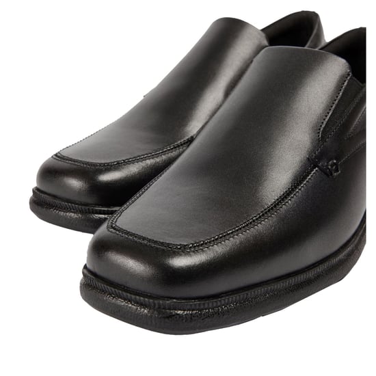 Pod Carpenter Leer Jongens Zwarte Loafers - Image 6