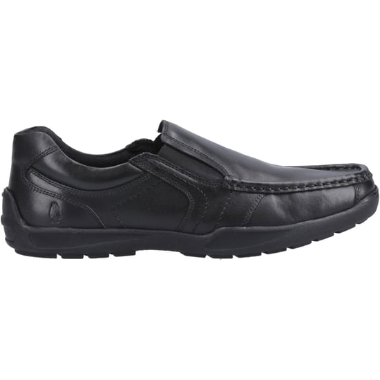 Hush Puppies Morgan Leer Jongens Zwarte Loafers - Image 5
