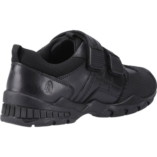 Hush Puppies Tristen Leer Jongens Zwarte Loafers - Image 2
