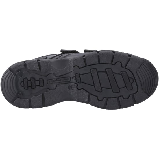 Hush Puppies Tristen Leer Jongens Zwarte Loafers - Image 3