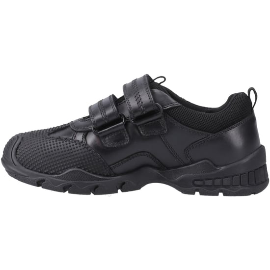Hush Puppies Tristen Leer Jongens Zwarte Loafers - Image 4