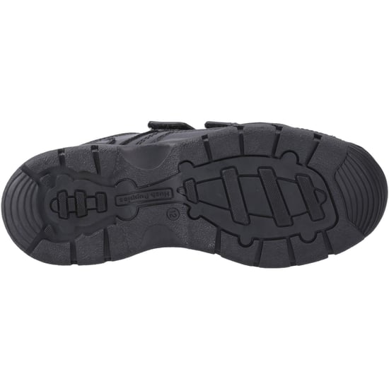Hush Puppies Tristen Leer Jongens Zwarte Loafers - Image 3