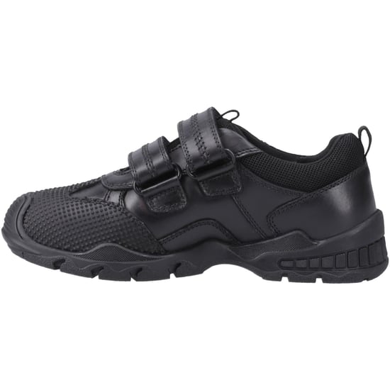 Hush Puppies Tristen Leer Jongens Zwarte Loafers - Image 4
