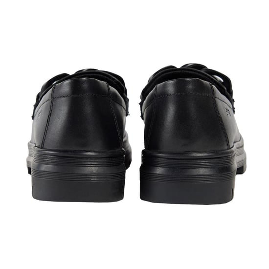 Pod Mina Meisjes Zwarte Leren Mocassins - Image 2