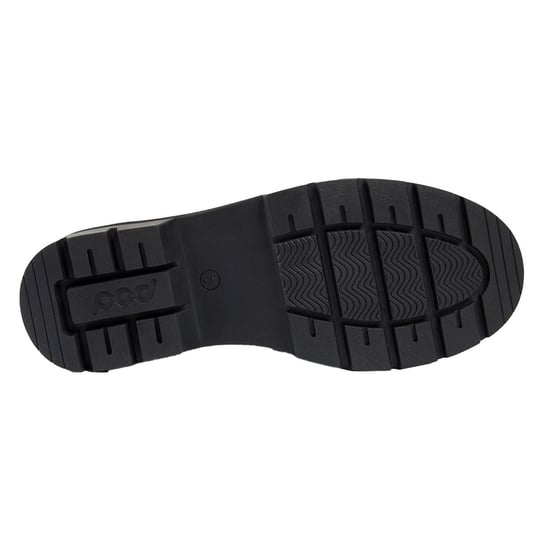 Pod Mina Meisjes Zwarte Leren Mocassins - Image 3