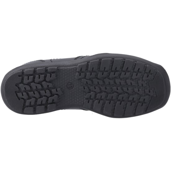 Hush Puppies Morgan Leer Jongens Zwarte Loafers - Image 3