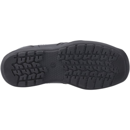 Hush Puppies Morgan Leer Jongens Zwarte Loafers - Image 3