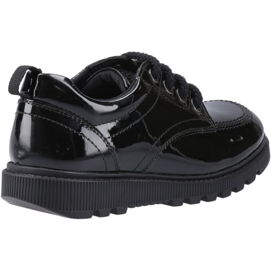 Hush Puppies Keeley Meisjes Zwarte Veterschoenen Van Leer - Image 2