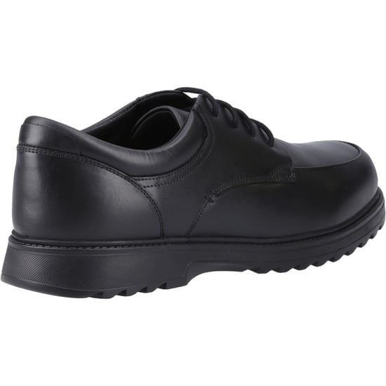 Hush Puppies Romeo Leren Zwarte Schoenen Voor Jongens - Image 2