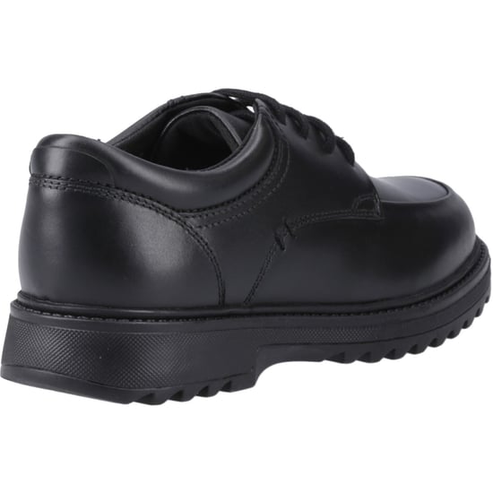 Hush Puppies Romeo Leren Zwarte Schoenen Voor Jongens - Image 2