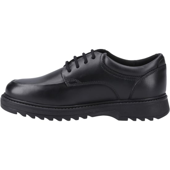 Hush Puppies Romeo Leren Zwarte Schoenen Voor Jongens - Image 4