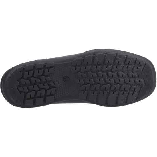 Hush Puppies Mackenzie Wallabee Leren Zwarte Veterschoenen Voor Jongens - Image 3