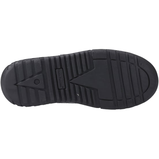 Hush Puppies Sutton Bungee Leren Zwarte Veterschoenen Voor Jongens - Image 3