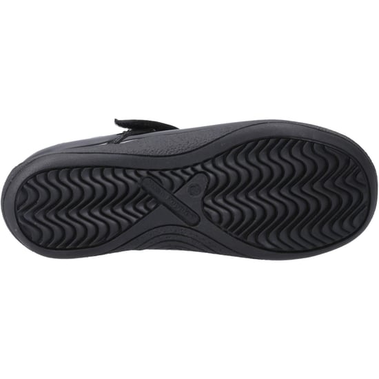 Hush Puppies Caitlin T-Bar Meisjes Zwart Leren Schoenen - Image 3