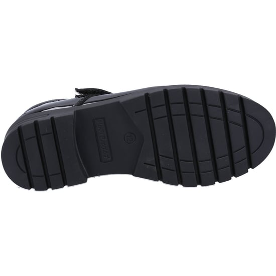 Hush Puppies Sabrina Patent SNR Meisjes Zwart Leren Schoenen - Image 3
