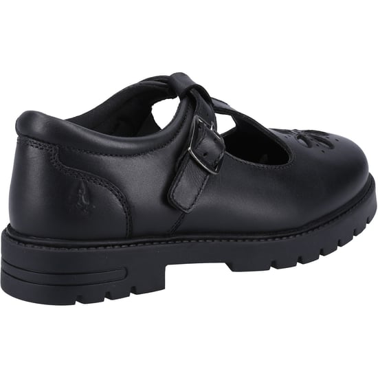 Hush Puppies Fiona JNR Meisjes Zwart Leren Schoenen - Image 2