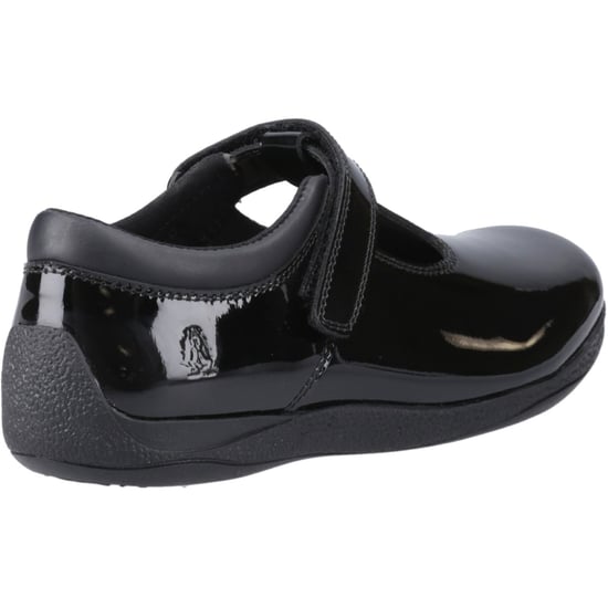 Hush Puppies Caitlin T-Bar Meisjes Zwart Leren Schoenen - Image 2