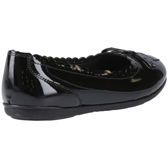 Hush Puppies Lillie Ballerina Patent Leren Zwarte Ballerina's Voor Meisjes - Image 2