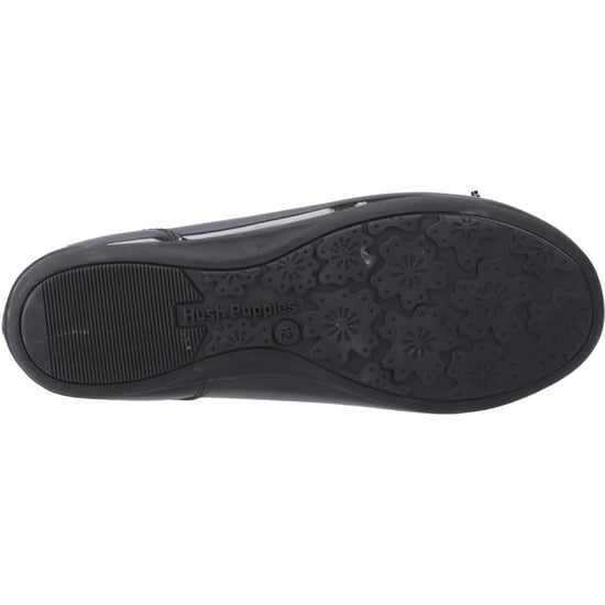 Hush Puppies Lillie Ballerina Patent Leren Zwarte Ballerina's Voor Meisjes - Image 3