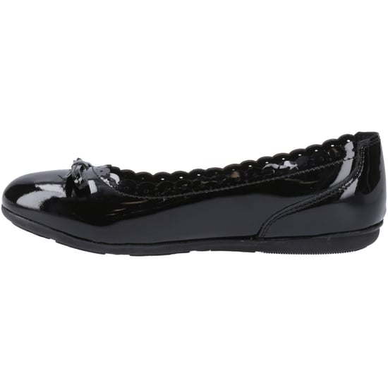 Hush Puppies Lillie Ballerina Patent Leren Zwarte Ballerina's Voor Meisjes - Image 4