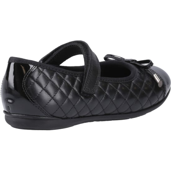 Hush Puppies Lottie Leren Zwarte Ballerina's Voor Meisjes - Image 2