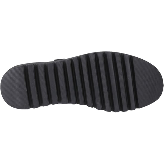 Hush Puppies Florrie T-Bar Meisjes Zwart Leren Schoenen - Image 3