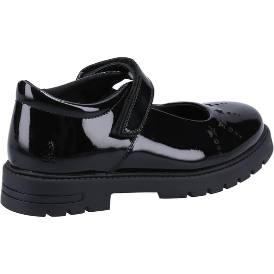 Hush Puppies Sabrina Patent JNR Meisjes Zwart Leren Schoenen - Image 2