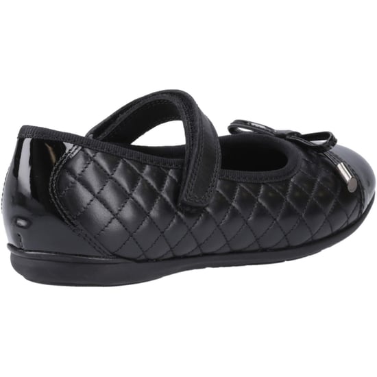 Hush Puppies Lottie Leren Zwarte Ballerina's Voor Meisjes - Image 2