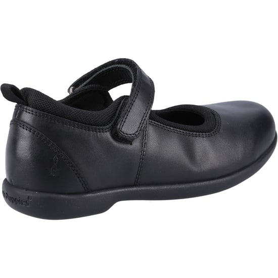Hush Puppies Bianca JNR Meisjes Zwart Leren Schoenen - Image 2