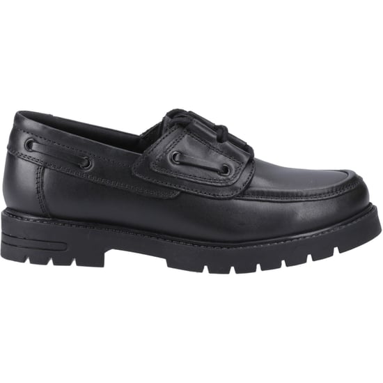 Hush Puppies Lucy Meisjes Zwart Leren Bootschoenen - Image 5